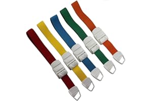 FINENIC 5-Pack Tourniquet Elastic First Aid Quick Release Medical Sport Emergency Tourniquet Buckle Band