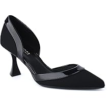 【Louren】pointed toe pumps Lauren Lorraine Susan Black Multi Sparkling Glitter Pointy