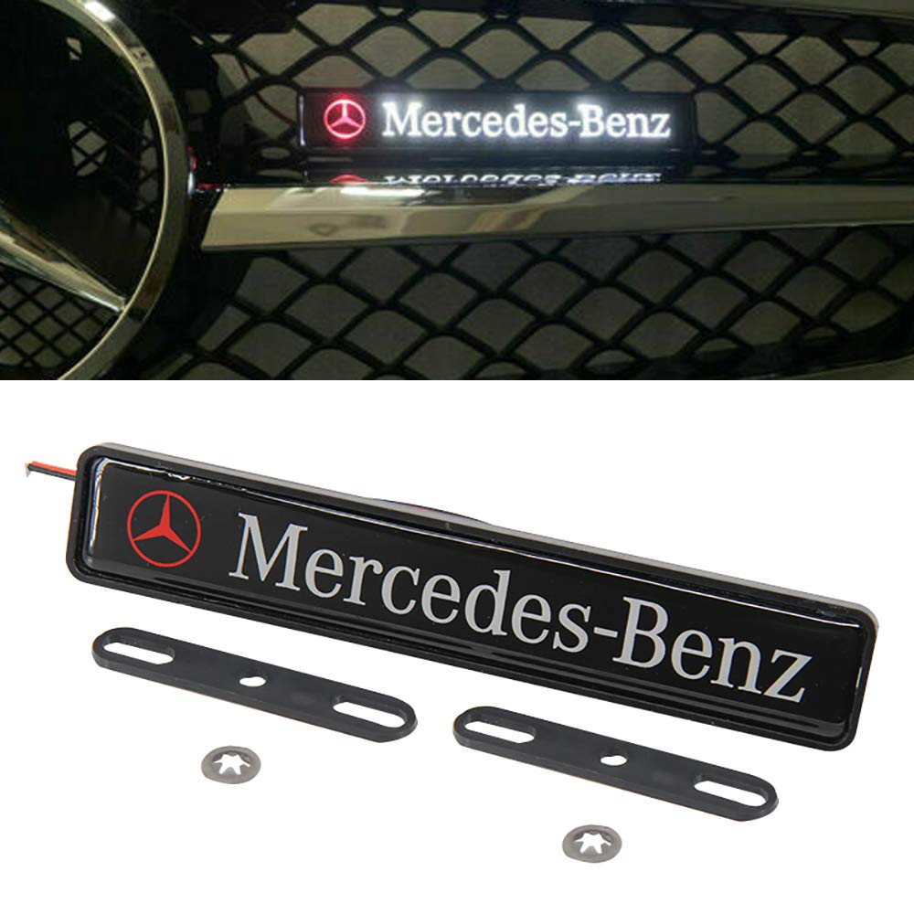 Buy LED Car Decal Logo Light Emblem,Light Logo Front Grille Badge Illuminated Decal Sticker for