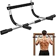 Doorway Pull Up Bar for Home Gym, Adjustable Width, Heavy-Duty Steel