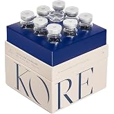 KORE Bio-Renew Skin Ampoules, Anti-Aging Face Serum, Made in Korea, 3ml x 8 | Renewal Skincare Treatment with Spider Silk Protein, PDRN &amp; Glutathione, Firming &amp; Brightening, 0.1 Fl Oz x 8