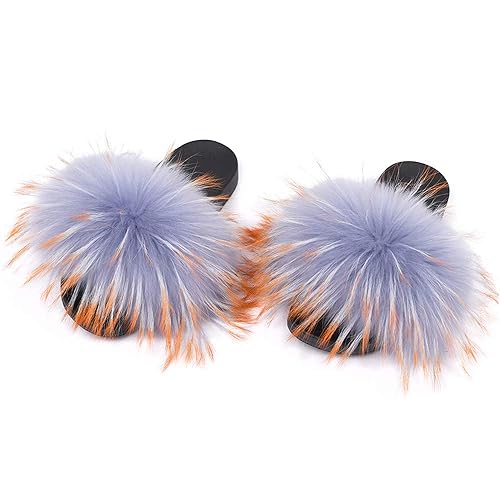 orange fluffy sliders