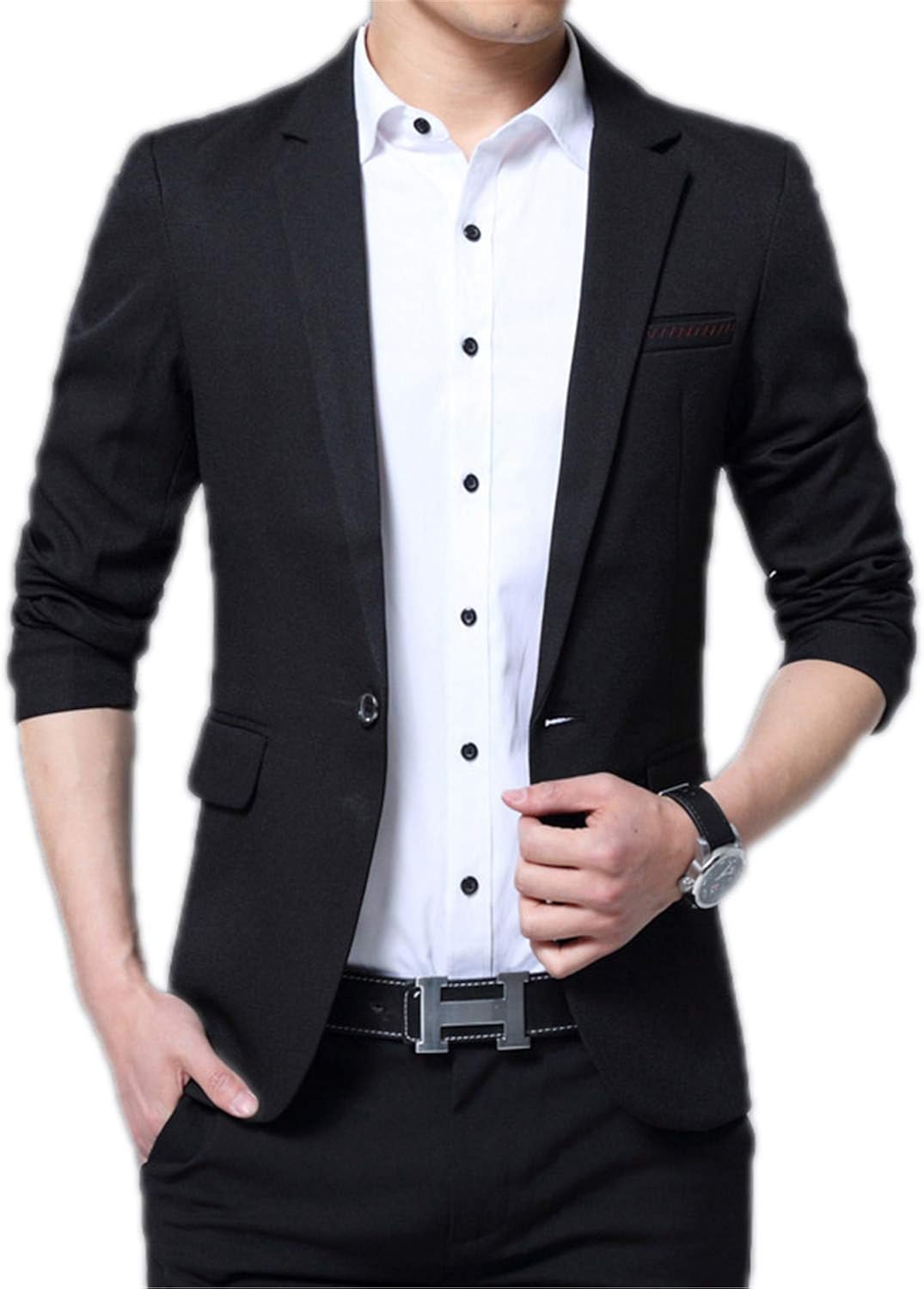 black casual blazer mens
