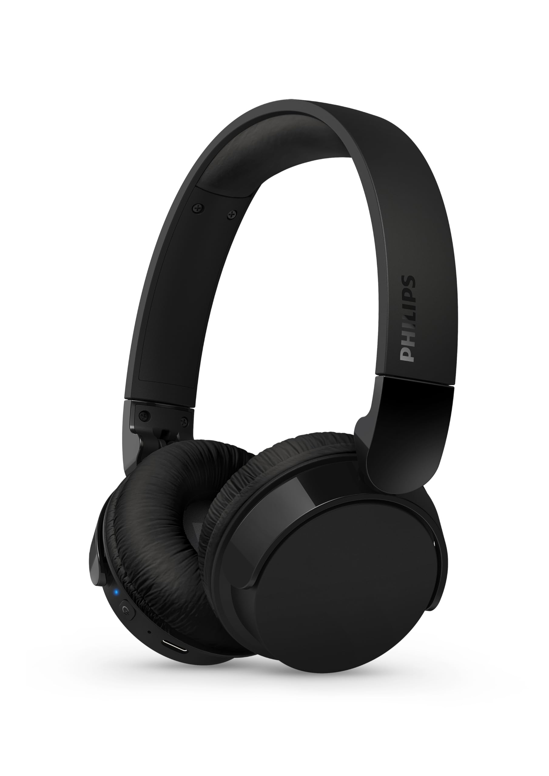 Philips TAH4209BK/00 Lightweight Wireless Bluetooth On-Ear Headphones – Up to 55h Playtime, Black