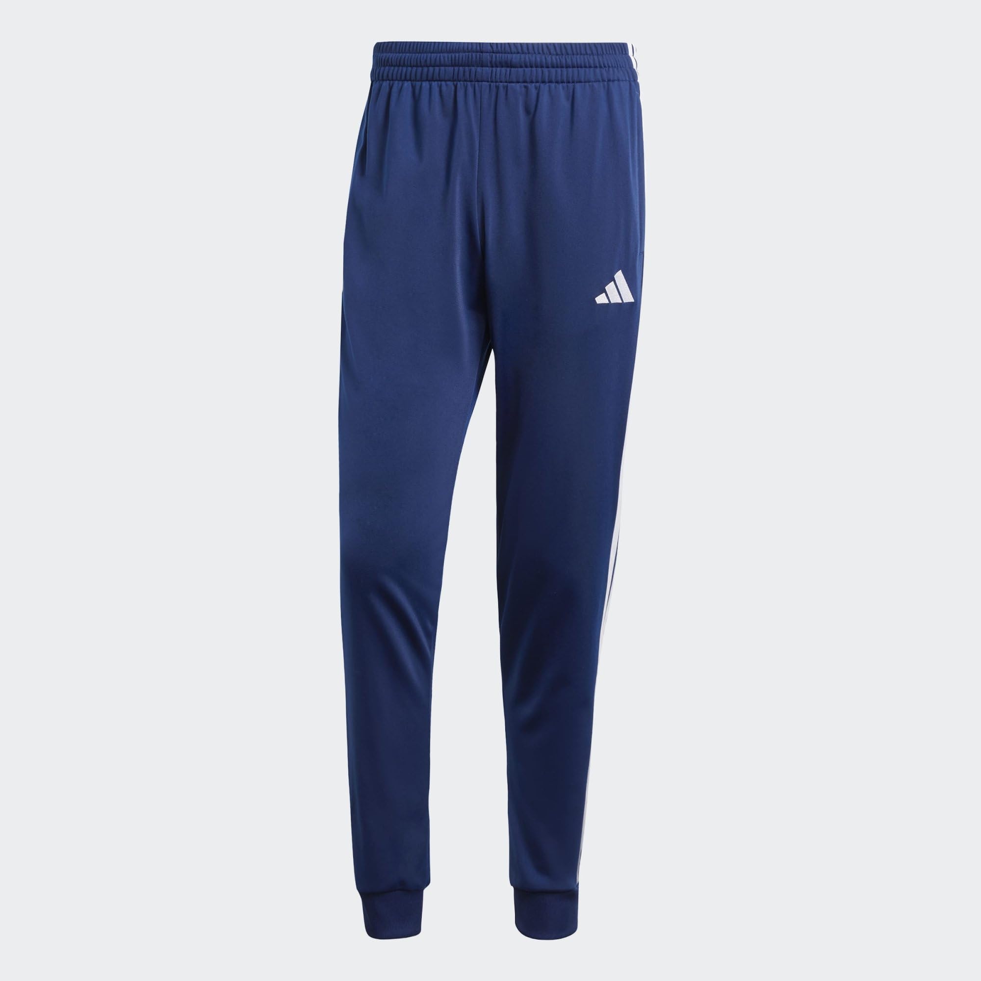 adidas Herren SPORTSWEAR BASIC 3 STRIPES TRICOT TRACKSUIT, Dark Blue, S 3