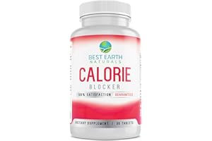Best Earth Naturals Calorie Blocker Calorie Inhibitor with Chitosan, Gymnema Sylvestre, Vitamin C and More -30 Count