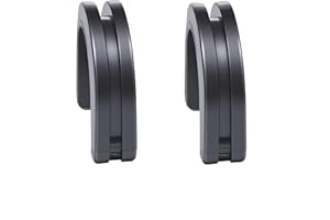 TCMI Harley Luggage Rack Side Plate mounting Bracket Grommet Fits for Harley Touring Sissy Bar Backrest 1987-2024, Part for 52682-09, (Black#2)