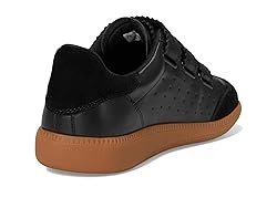 Steve Madden Women's Momentum Sneaker, Black, 9.5