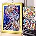 Vienrose DIY 5D Partial Diamond Painting Kits for Adults & Kids 15.7X11.8 in Jellyfish Special Shaped Beads Diamond Arts Colorful Animals Paint by Number Kits for Wall Decor Romantic Gifts