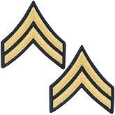 Army Corporal CPL E4 Cloth Rank for ASU Size Male