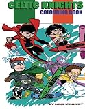 Celtic Knights Colouring Book by
