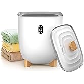 Electactic 25L Towel Warmer,Large Towel Warmers for Bathroom,Hot Towel Warmers Bucket with 2 Heating Modes,Auto Shut-Off,LCD 