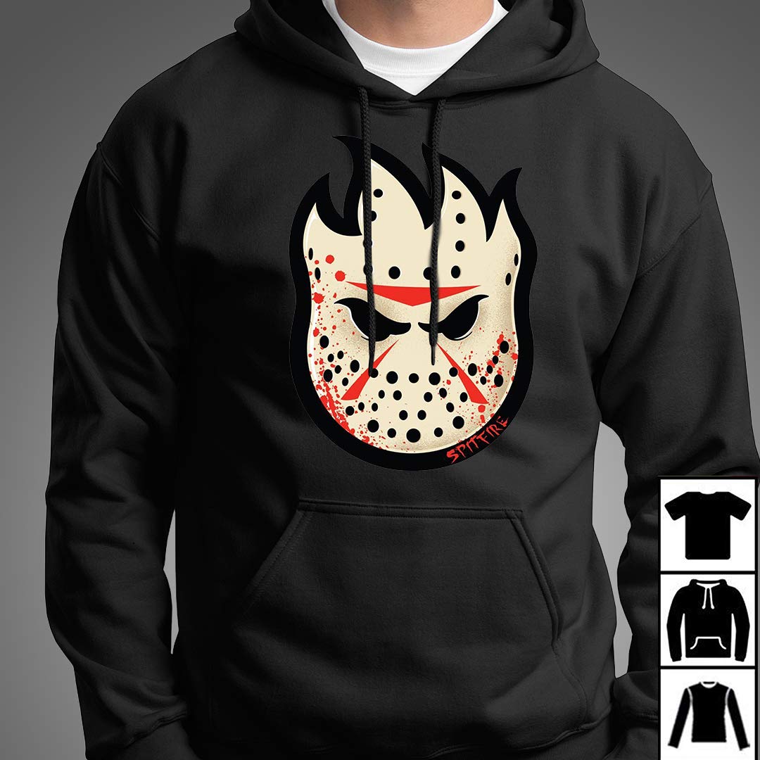 Spitfire Jason Voorhees Creepy T Shirt Long T Shirt Sweatshirt Hoodie