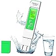 2024 New 4 in 1 TDS Meter - TDS EC & Temperature(°C,°F) Meter,Accurate & Reliable Digital Water Testing Kits for Drinking Water, Tap, Well, Swimming Pool,Hydroponics, Aquarium, RO/DI System (Green)