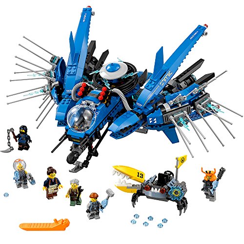 LEGO Ninjago Movie Lightning Jet 70614 Building Kit (876 Piece)