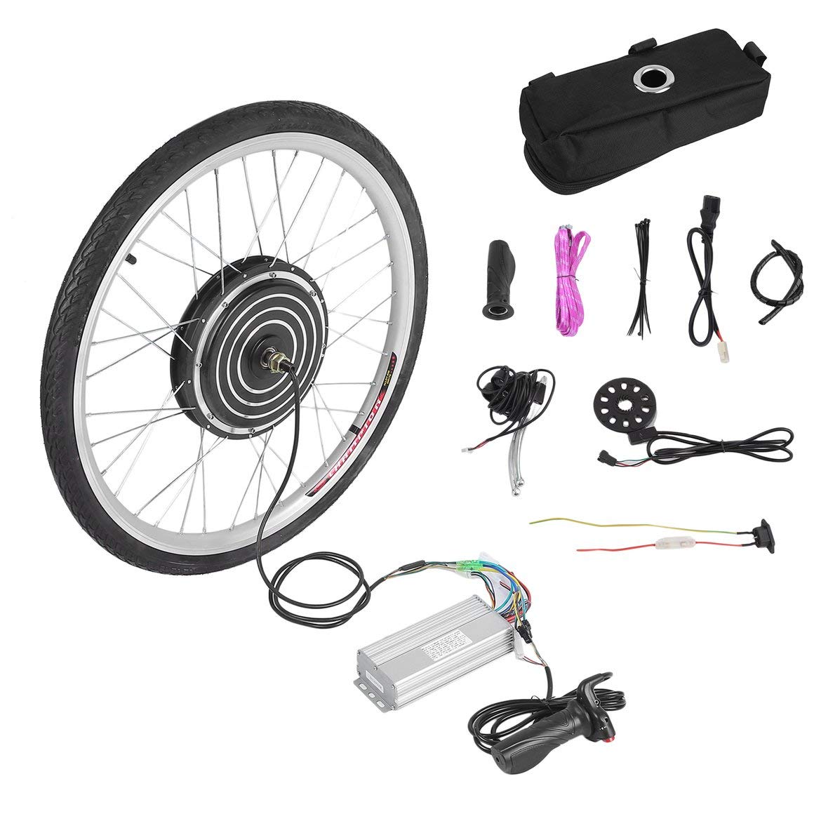 Kit Conversion électric Vélo 36V250W Roue Avant 26" - Moteur Ebike YOSE POWER