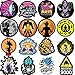 150Pcs Dragon Ball Z Laptop Stickers Anime Vinyl Sticker for Nintendo Switch Laptop Water Bottle Bike Car Motorcycle Bumper Luggage Skateboard Graffiti Cute Animal Monsters Decal Best for Kids