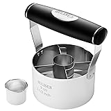 HULISEN Donut Cutter, 3.5 inch Stainless Steel