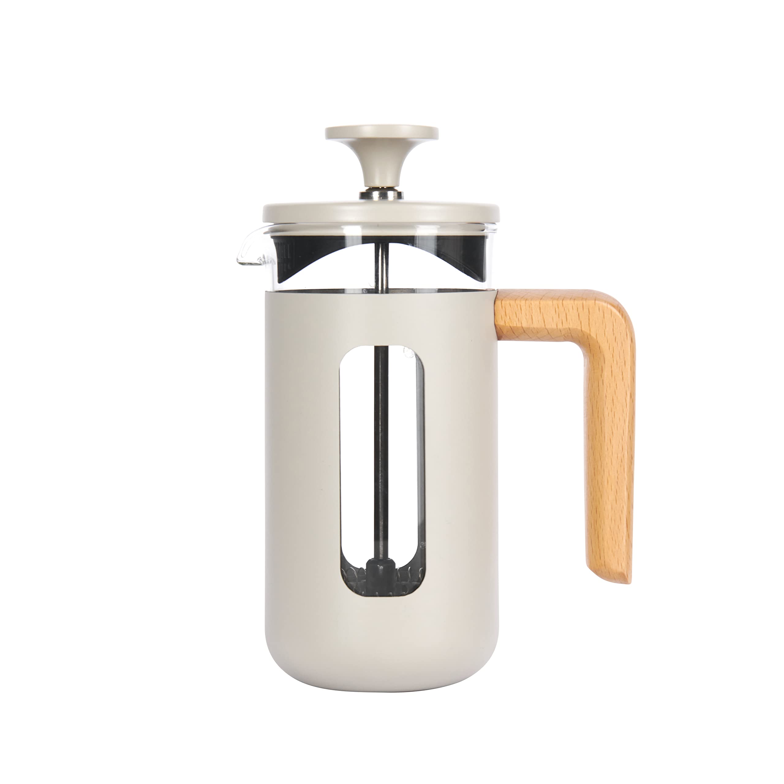 La Cafetière Pisa Stainless Steel Cafetière, Latte, Gift Boxed (350ml capacity cafetière makes 3 cups)