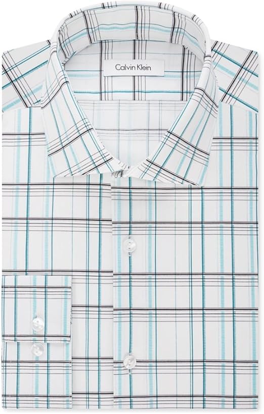 calvin klein infinite white dress shirt