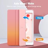 FINTIE Hybrid Case for iPad 9th/8th/7th Gen 10.2 Sunset Ombre Shockproof view 6