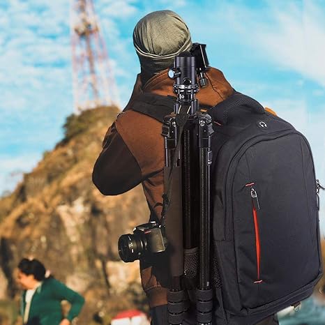 Qinlorgo K&F Concept Cámara Bolsa Mochila Bolsa de Gran Capacidad ...