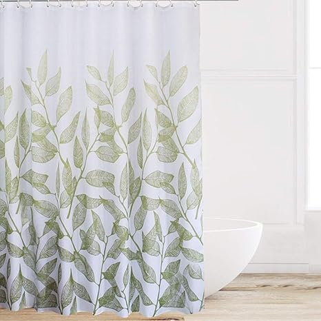 Buy 72wx72l Green Leaves Eforcurtain Home Fashion Green Leaves