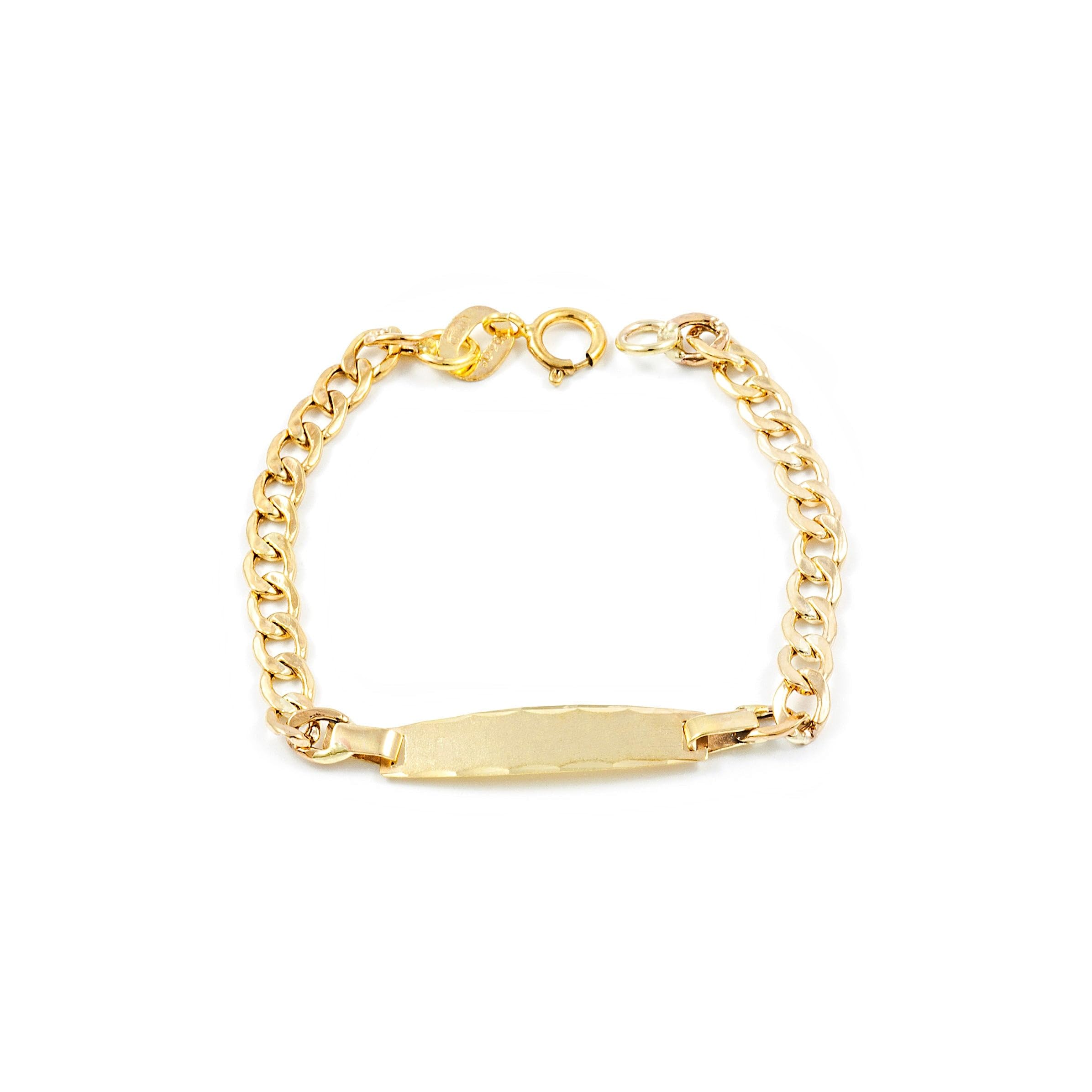 Monde Petit 9ct Yellow Gold Baby Bracelet