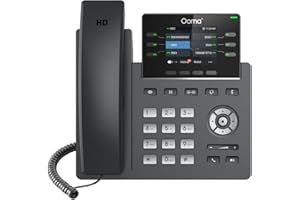 Ooma 2613 Business IP Desk Phone. Works with Ooma Office Cloud-Based VoIP Phone Service with Virtual Receptionist, Desktop ap
