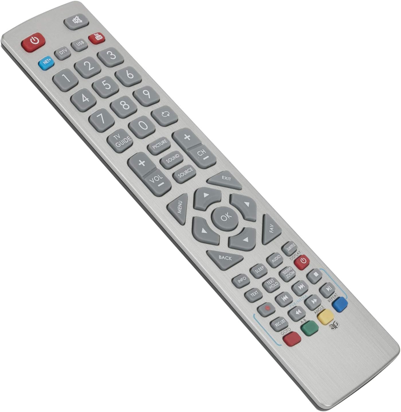 VINABTY SHW/RMC/0112 SHWRMC0112 Remote Control Replacement fit for LC-32CHE6241K Lc-32cfe6241k Lc-43cfe6241k Lc-40cfe6241k Lc-49cfe6241k Lc-55cfe6241k Lc-32cfe6351k - Image 3