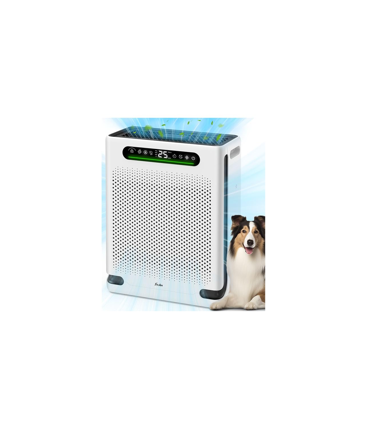 Photo 1 of Air Purifiers for Home Large Room Up to 2600 Ft², HEPA Air Purifier with Washable Filter & Air Quality Display, Powerful Turbo Mode Air Cleaner for Pet Hair Odors Smoke Dust, HAP605