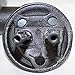 Manual Side View Mirrors Textured Driver and Passenger Replacements for 07-17 Jeep Wrangler 68081251AA 68081250AA
