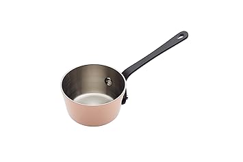 Kitchen Craft Master Class Artesà Mini-Kupfer-Kochtopf, dreischichtig, Kupfer, Kupfer, 8,5 cm