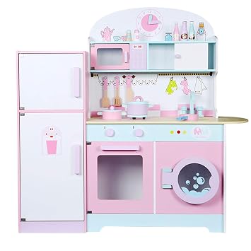 Xcxdx Juego De Juguetes De Cocina Para Niños De Madera