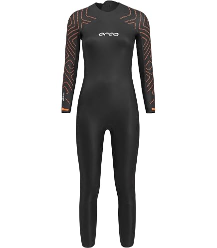 Amazon.com: ORCA Women's Vitalis Openwater Hi-Vis Wetsuit (Black
