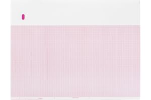 ECG PAPER DEPOT ECG EKG Paper GE Marquette 9402-061 Compatible Thermal Recording Sheets 16 Packs per Case