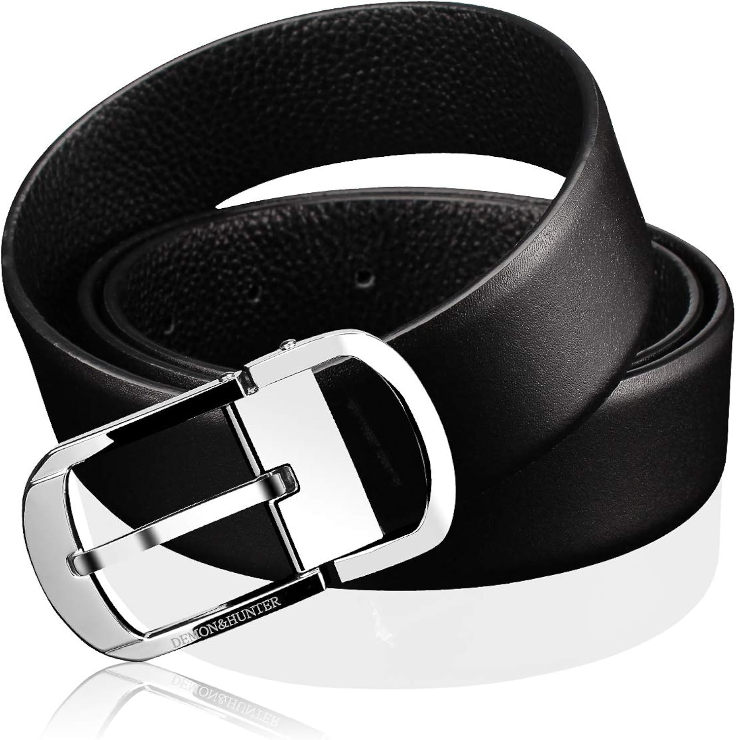 Demon&Hunter PBL Series Men's Luxury Prong Buckle Belt H00600 No.I