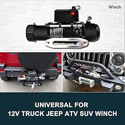 WATERWICH 2pcs Wireless Winch Remote Control Kit