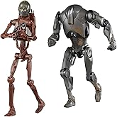 STAR WARS The Black Series C-3PO with B1 Battle Droid Body and Super Battle Droid Figures, 15 cm, Attack of The Clones