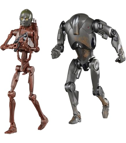 Amazon.com: STAR WARS The Black Series Super Battle Droid, Attack
