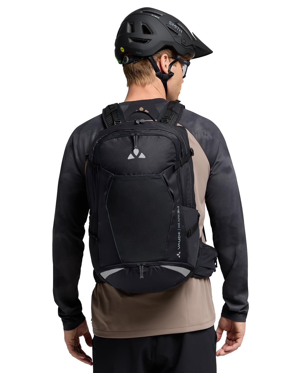 VAUDE Bike Alpin 28+5 Mountainbikerucksack – Schwarz 5