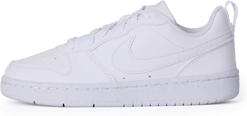 Mixte Enfant Court Borough Low Recraft (GS) Fashion-Sneakers, White, 37.5 EU