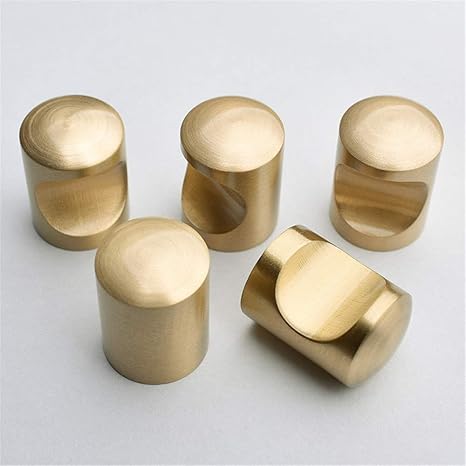 Luxury Cabinet Knobs Solid Brass Pull Handles Modern Cupboard