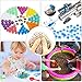 Water Beads 2.5lb (100,000 Beads), Non-Toxic Jelly beads for kids Summer Pool Parties, Sensory Toys, Plants, Vase, Spa Refill, Wedding and Home Decor, 9 Colors O&O smart Transparent Soft Beads