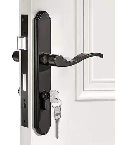 Larson Mfg 20297820 QuickFit Storm Door Handleset, Antique Brass