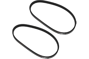 LT Easiyl 2Pcs Replacement Drive Belt 130J Pitch Line Length 13 Inches 345x9.5mm Compatible with RIKON Saw Model 10-305 Woodw