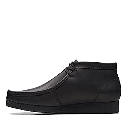 Clarks Men's Shacre Boot Ankle, Black Leather, 10