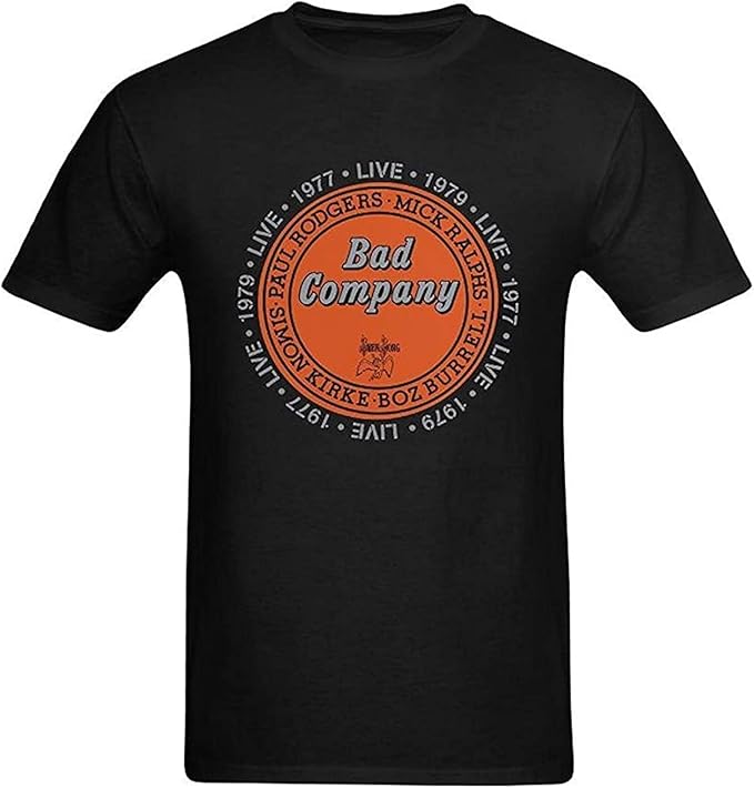 Men's Bad Company Live T Shirt Amazon.de Bekleidung