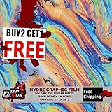 LM OIL SLICK #1 HYDROGRAPHIC WATER TRANSFER FILM HYDRO DIPPING DIP