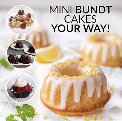 Nostalgia MyMini Lava Bundt Cake Maker-mini breads, mini muffins